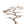 Sakuraven Handcrafted Solid Wood Tree Bookshelf
