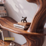 Sakuryn Flow Handcrafted Blossom Tree Wooden Bookshelf - Timberustic Tree Bookshelf