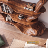 Sakuryn Flow Handcrafted Blossom Tree Wooden Bookshelf - Timberustic Tree Bookshelf