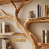 Seabranch Handcrafted Solid Wood Tree Bookshelf