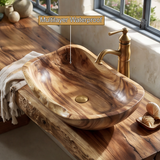 Seabriar Handcrafted Solid Wood Vessel Sink - Timberustic Vessel Sinks