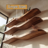 Serano Sculpted Solid Wood Floating Shelf SPA395934 - Timberustic Floating Shelf