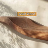 Serano Sculpted Solid Wood Floating Shelf SPA395934 - Timberustic Floating Shelf