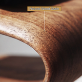 Seranova Handcrafted Solid Wood Record Player Stand - Timberustic Record Player Stand With Storage