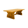 Seraphine Handcrafted Solid Wood Dining Table Teak - Timberustic Dining Table