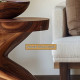 Seravon Handcrafted Solid Wood Side Table SPA825813 - Timberustic Side Table