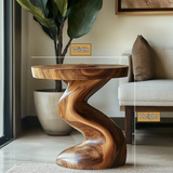 Seravon Handcrafted Solid Wood Side Table SPA825813 - Timberustic Side Table