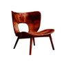 Seren Arc Solid Wood Lounge Chair Mahogany - Timberustic Lounge Chair