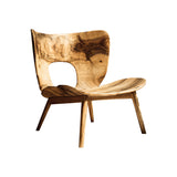 Seren Arc Solid Wood Lounge Chair Natural Oak - Timberustic Lounge Chair
