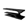 Seren Fold Live Edge Solid Wood Shoe Rack Black - Timberustic Shoe Rack