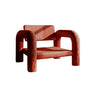 Seren Rest Solid Wood Lounge Chair Mahogany - Timberustic Lounge Chair