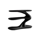 Serenata Sculpted Solid Wood Record Player Stand