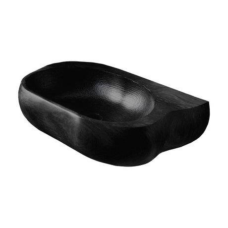 Shadowcrest Sculpted Solid Wood Vessel Sink