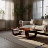 Solace Drift Live Edge Solid Wood Coffee Table