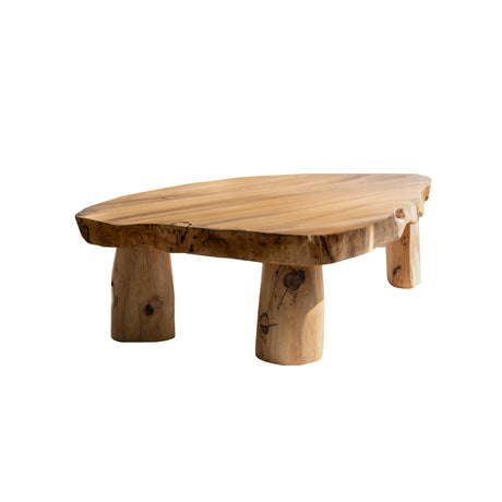 Solace Live Edge Solid Wood Coffee Table