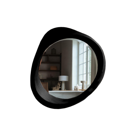 Solaceform Artisan-Crafted Solid Wood Mirror