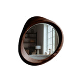 Solaceform Artisan-Crafted Solid Wood Mirror