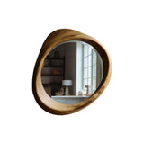 Solaceform Artisan-Crafted Solid Wood Mirror