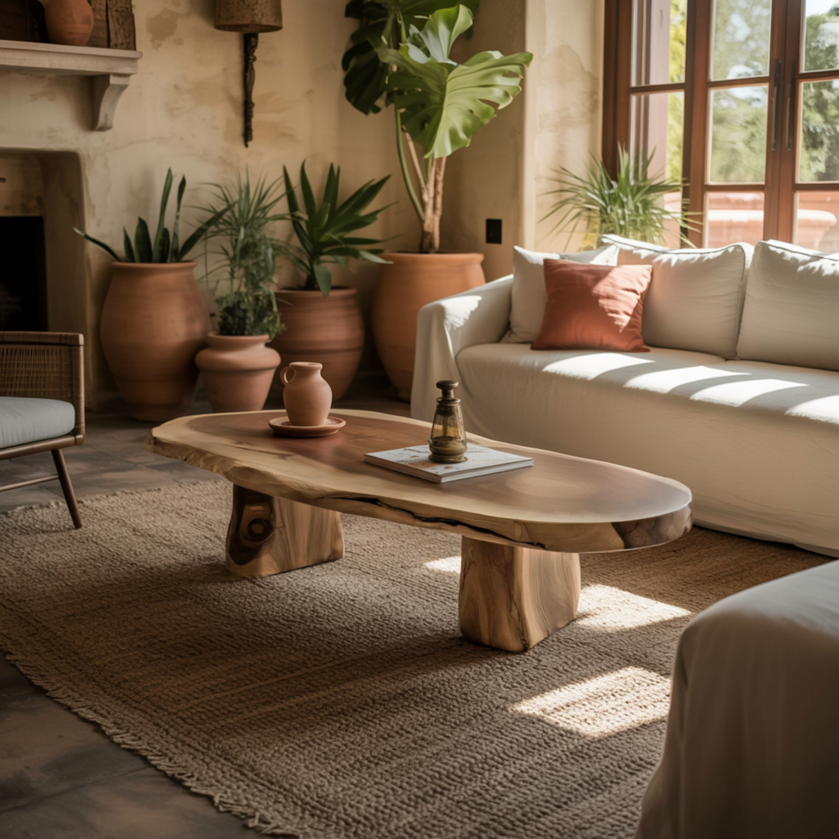 Solara Live Edge Coffee Table