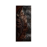 Solaryn Sculpted Solid Wood Wall Art Dark Walnut - Timberustic Wall Art