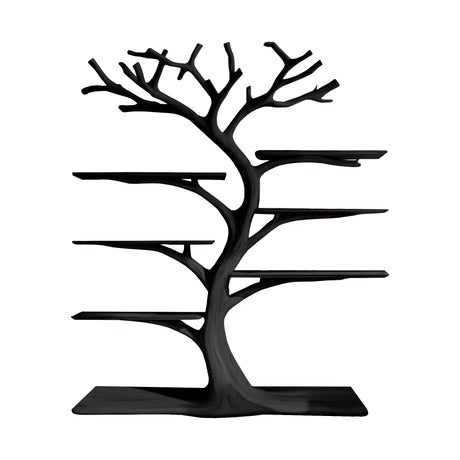 Soltree Sculpted Solid Wood Tree Bookshelf