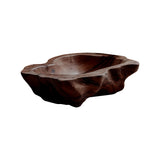 Solune Crest Hand-Carved Wooden Vessel Sink