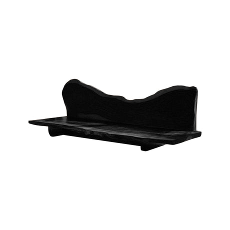 Solvane Live Edge Solid Wood Sofa Black - Timberustic Sofa