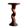 Norvyn Solid Wood Pedestal Stand Mahogany - Timberustic Pedestal Stand