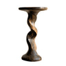 Norvyn Solid Wood Pedestal Stand Natural Oak - Timberustic Pedestal Stand