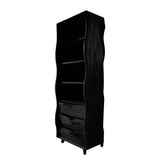 Solvara Live Edge Solid Wood Bathroom Cabinet