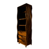 Solvara Live Edge Solid Wood Bathroom Cabinet
