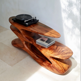 Solvaryn Handcrafted Solid Wood Record Player Stand SPA132544 - Timberustic Record Player Stand With Storage