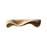 Solvaryn Sculpted Solid Wood Fireplace Mantel Shelf Natural Oak - Timberustic Fireplace Mantel Shelf