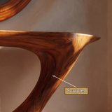 Solvayne Sculpted Solid Wood Console Table - Timberustic Console Table