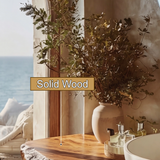 Solveth Live Edge Solid Wood Floating Bathroom Vanity SPA521936 - Timberustic Floating Bathroom Vanity