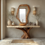 Solveth Treeform Solid Wood Freestanding Bathroom Vanity SPA318529 - Timberustic Freestanding Bathroom Vanity
