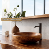 Solvren Live Edge Solid Wood Floating Bathroom Vanity with Drawers SPA183636 - Timberustic Floating Bathroom Vanity With Drawers
