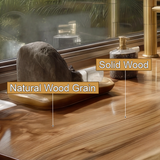Solvren Live Edge Solid Wood Floating Bathroom Vanity with Integrated Sink SPA226266 - Timberustic Floating Bathroom Vanity with Integrated Sink