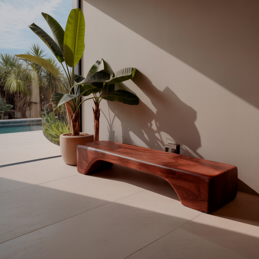 Sona Minimalist Organic Solid Wood Bench Modern Zen Indoor Seating sona-minimalist-organic-solid-wood-bench-modern-zen-indoor-seating