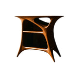 Sonara Sculpted Solid Wood Record Player Stand