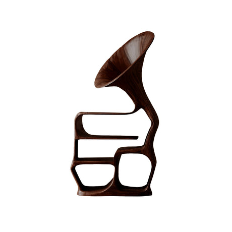 Sonatone Solid Wood Record Player Stand With Storage