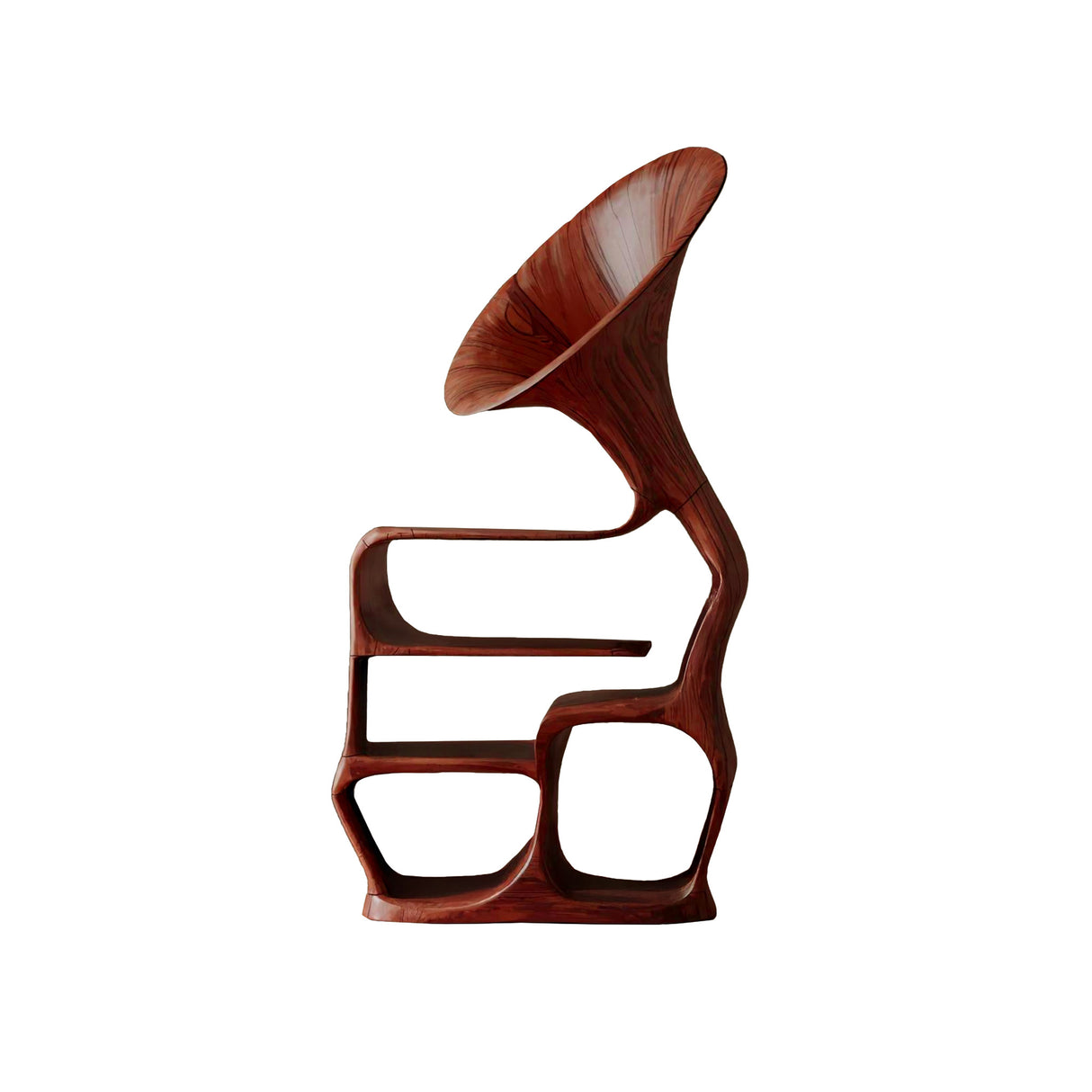 Sonatone Solid Wood Record Player Stand With Storage