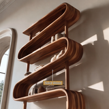 Soravian Handcrafted Solid Wood Bookshelf