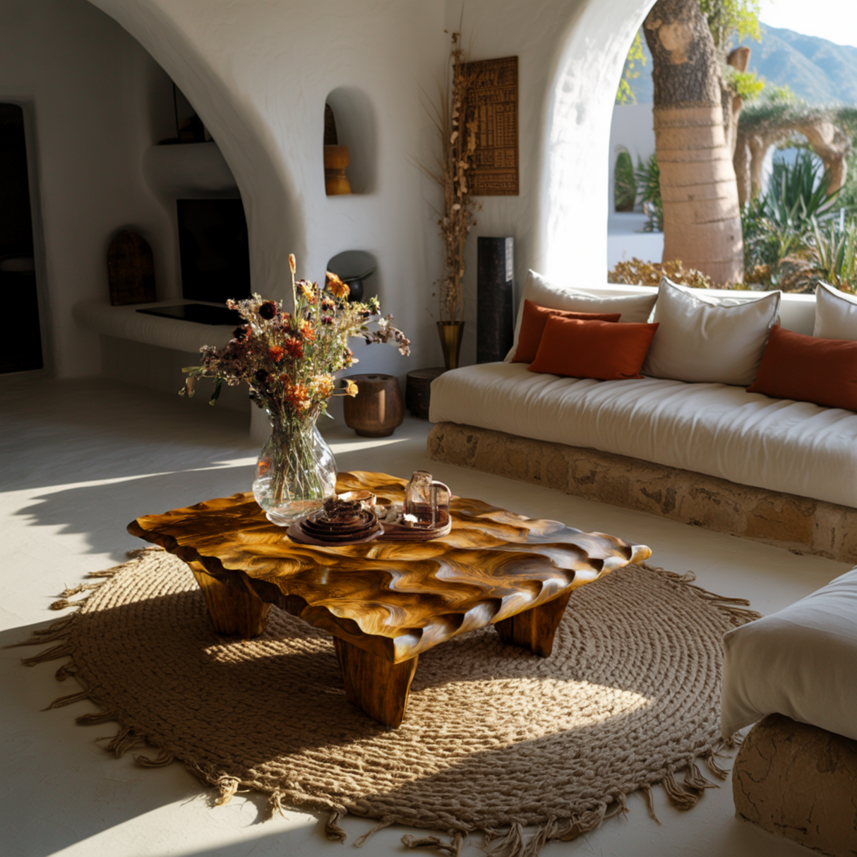 Soren Tide Solid Wood Coffee Table