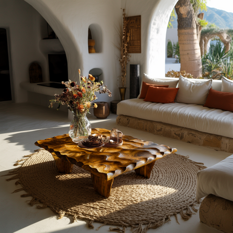 Soren Tide Solid Wood Coffee Table