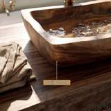 Stoneharbor Handcrafted Solid Wood Vessel Sink - Timberustic Vessel Sinks