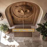 Stravon Handcrafted Solid Wood Arched Single Door - Timberustic Door