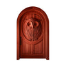 Stravon Handcrafted Solid Wood Arched Single Door Mahogany - Timberustic Door