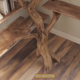 Sylva Organic Modern Solid Wood Tree Bookshelf - Timberustic Tree Bookshelf