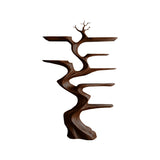 Sylvae Sculpted Solid Wood Tree Bookshelf